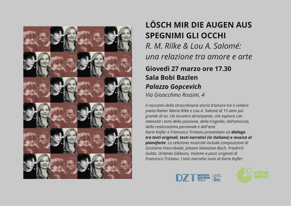 Lösch mir die Augen aus - Rilke und Lou A. Salomé