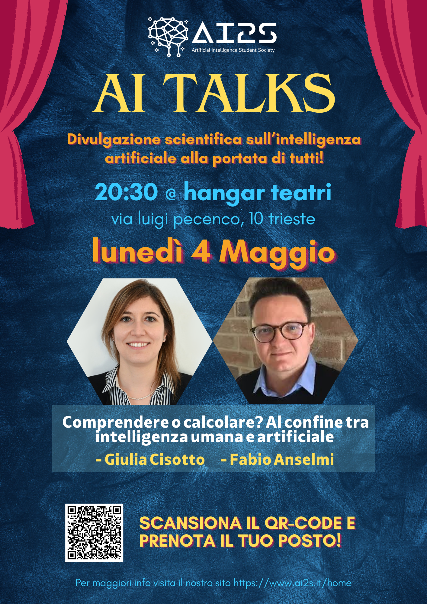 Locandina del talk